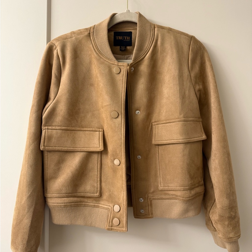 Truth Camel Bomber Jacket for Women